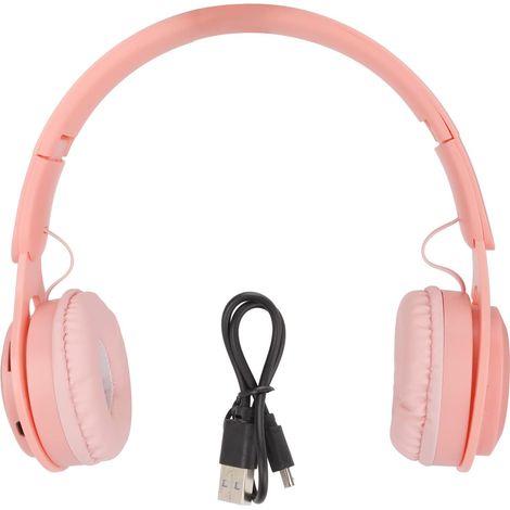 Casque o enfant Y08 Macaron, élégant, stéréo, pliable, avec prise (1/5)