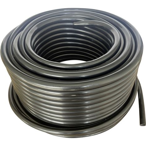 TRU COMPONENTS Druckluftschlauch TC-12832948 PU4X2.5 Black Polyurethan Schwarz Innen-Durchmesser: 2.