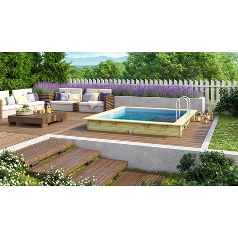 Pool Rechteck 44mm Größe 1 KDI Grundkörper 350x320cm