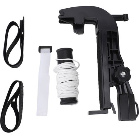 Support d'extension pour aérosol de nettoyage, adaptateur de perche réglable pour nettoyeur de vitres et pulvérisateur de peinture (1/5)