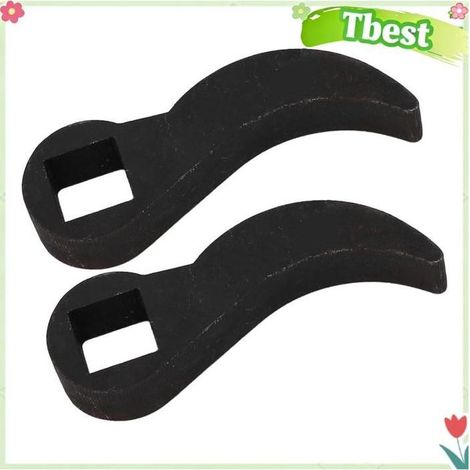 Tbest Tête d'adaptateur de clé de levier Tête D'adaptateur de clé de Barre de Levier 2 Pièces, Outils de quincaillerie produit (1/5)