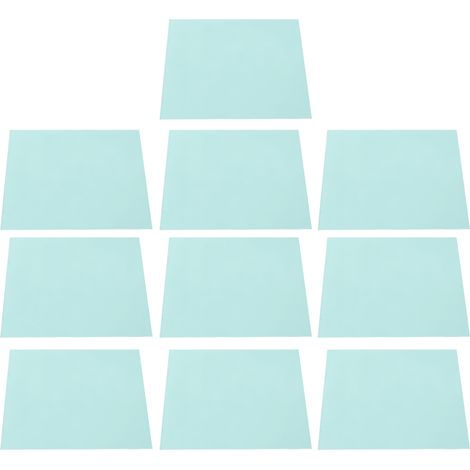 10 Pièces Plaque de Protection Transparente 138x122mm pour Masque de Soudure - Lentille de Rechange Fournitures Industrielles (1/5)