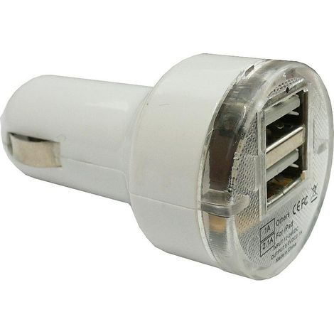 Caricabatterie universale per auto con 2 porte USB 12/24V 3.1A (1/2)