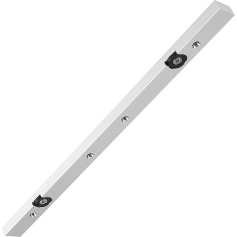 Barre de guidage en alliage d'aluminium pour scie circulaire, outil de menuiserie durable, 300 mm (1/5)