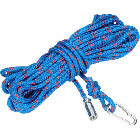 Balai de cheminée en polypropylène x m Ø 6 mm avec collier et filetage (15 m) (1/5)