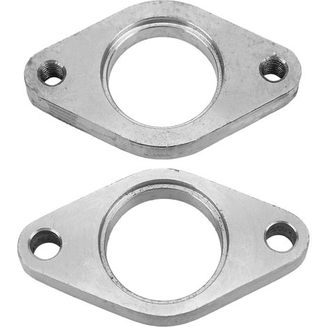 Joint de bride de tuyau de décharge de soupape de décharge en acier inoxydable, 2 pièces, pour turbocompresseur de 1.4 à 1,5 pouces