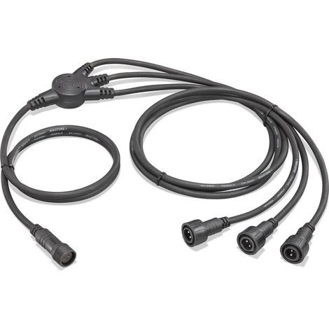 esotec W-Verteiler 2-Pin groß Solar Teichpumpen Akkuboxen Adapterkabel 101833