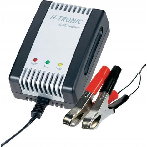 Cargador de baterías para motocicleta H-tronic AL 800 6/12V (1/2)