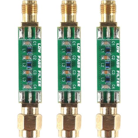 3X Filtre Passe-Bas LPF Uniquement pour la Réception de Signaux à Ondes Moyennes et Courtes 30 MHz - LPF REV1 (1/5)
