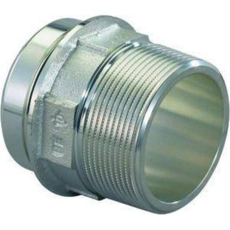 Uponor RS Adattatore filettato Nipplo R2 1/2"MT-RS2, 1029132