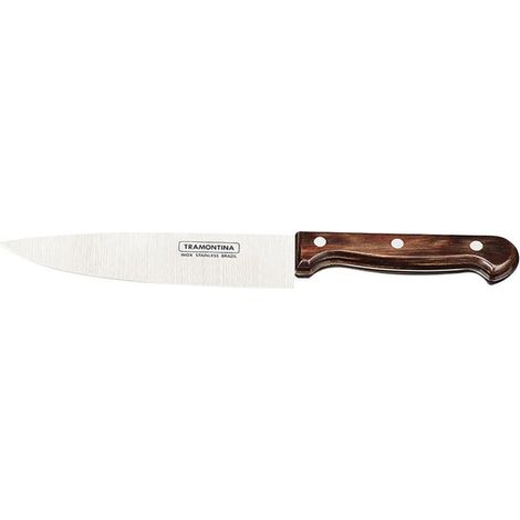 Cuchillo polywood castaño chef, 17,8 cm