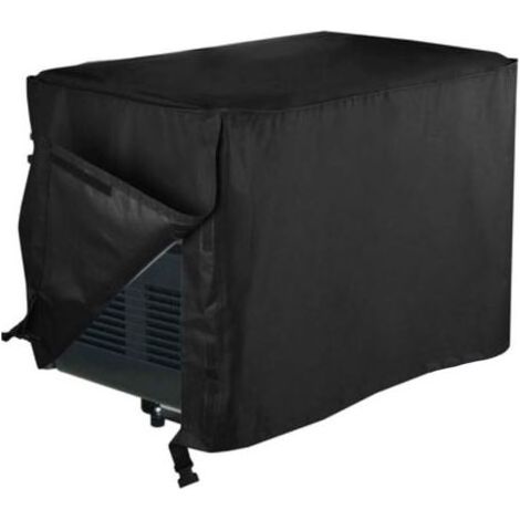 Couvercle de générateur Universel 80 x 63 x 60cm Générateur Coque 210D Polyester Oxford Housse de Protection pour Meuble et Générateur V7088 (1/5)