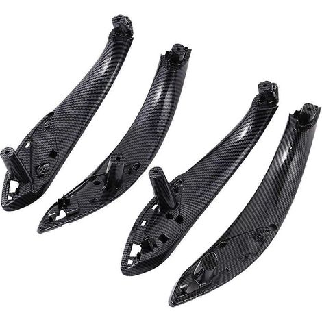Garniture de poignée de tirage couleur fibre de carbone pour BMW Série 3 et 4 F30 F31 F32 (1/5)