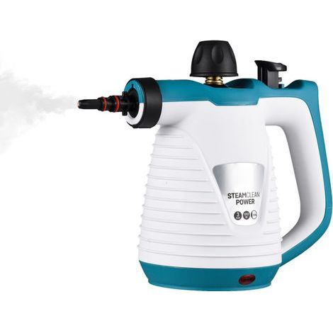 Nettoyeur vapeur portable multifonctionnel 1050W. haute température et haute pression (avec 9 accessoires). pour la cuisine. le canapé. la salle de bain. les vitres de voiture (1/5)