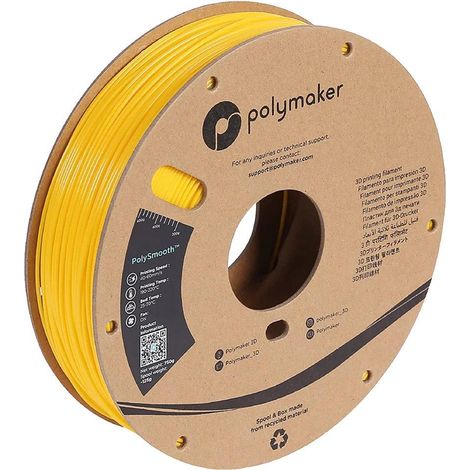 Poly PolySmooth Filament 3D Gelb 1,38 kg