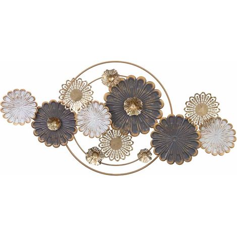 Mural decorativo de pared de metal 118,7x59,7x7,0 (1/5)