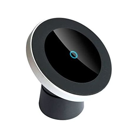Fantec WIC-Car - Caricabatterie wireless a induzione veloce, ottimizzato per Samsung, iPhone e altri vecchi modelli senza Qi, nero