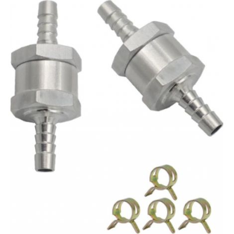 Clapets anti-retour aluminium 6mm pour carburateur essence, lot de 2 (1/4)