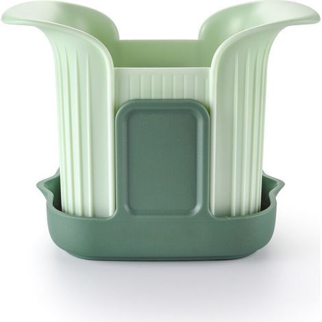 Hachoir à légumes manuel, lame en acier inoxydable, trancheuse à oignon, pour fruits, salades, gadgets de cuisine (1/5)