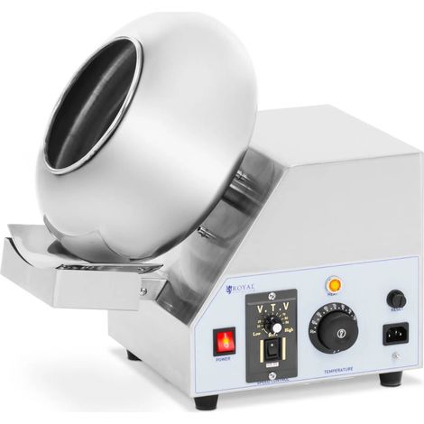 Máquina de recubrimiento para frutos secos y almendras de hasta 2 kg, 600 W (1/3)