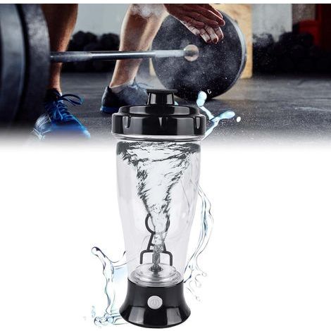 Electric protein shaker bottle: 350ml automatic mixing cup, electric mixer, water shaker bottle for creamy drinks, fitness protein, cocoa, shakes, milk, coffee (1/5)