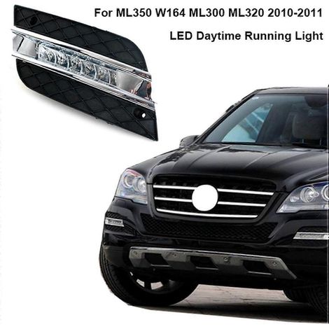 Feux de jour à LED (DRL) et antibrouillards pour Mercedes-Benz ML350 W164 ML300 ML320 2010-2011