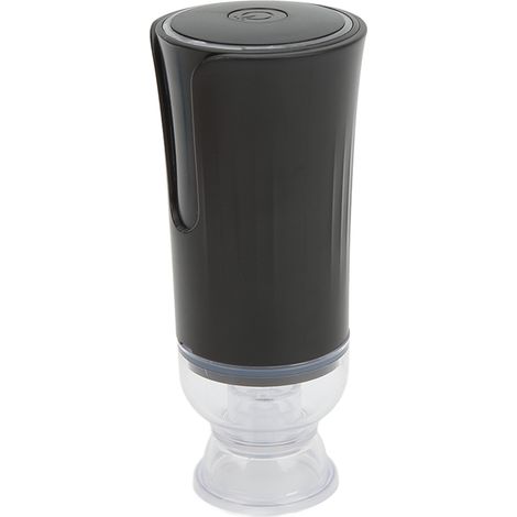 Machine de mise sous vide portative avec sacs zip réutilisables, charge USB-C, rangement classé, scelleuse alimentaire maison, noir (1/5)