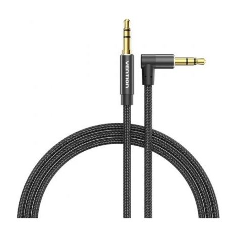 Cable Audio Vention BAZBH/ Jack 3.5 Macho - Jack 3.5 Macho/ 2m/ Negro