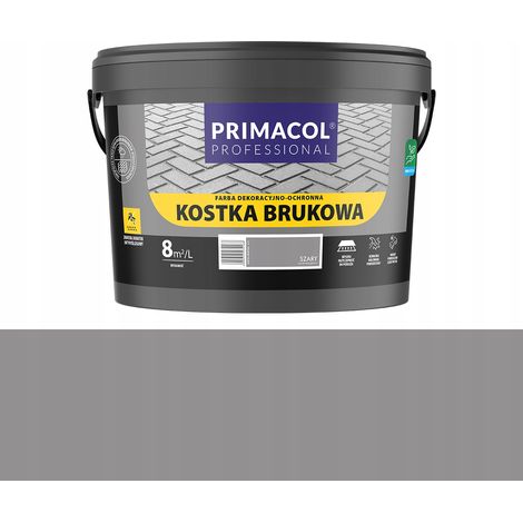 Vernice acrilica Primacol per cemento 2,2 l GRIGIO lucido 1 pz.