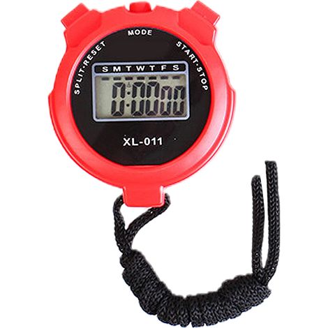 1 Chronomètre numérique, grand écran, faible consommation, cordon, pour entraîneurs et arbitres, sport (1/5)