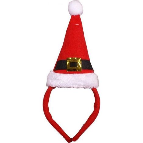 Fascia per capelli con cappello di Babbo Natale, regalo di Natale