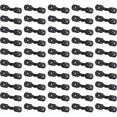 50 supports de clips réutilisables pour l'extérieur (1/5)
