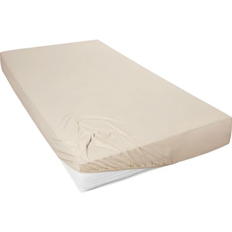 Westminster Spannbetttuch Jersey 190 x 200 cm düne Spannbettlaken