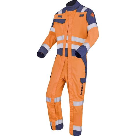 Combinaisons 2 zip Condor Atex HV 300 XP / Nevado Atex HV 320 XP - Orange fluo / marine - Condor - T0