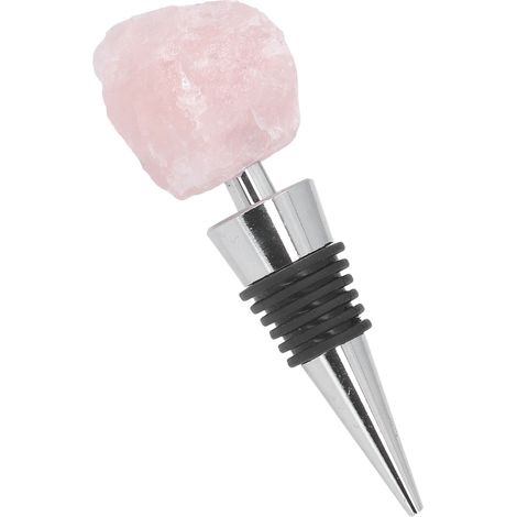 Bouchons de vin naturels et écologiques, offrant une excellente étanchéité et une grande durabilité, adaptés aux bars privés et aux hôtels – Modèle Quartz Rose. (1/5)