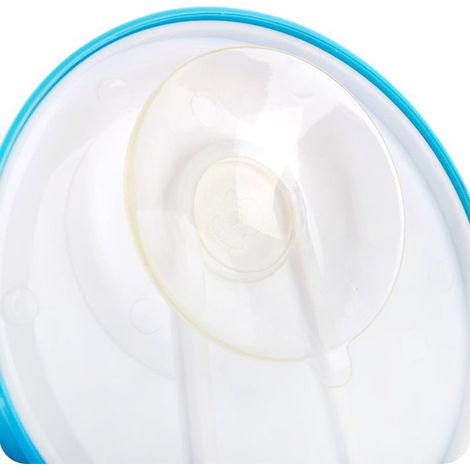Boîte De Rangement Savon Brosses À Dents - Support Adhésif Par Ventouse En Plastique - Salle De Bain Douche Cuisine - 1 Pièce (1/3)