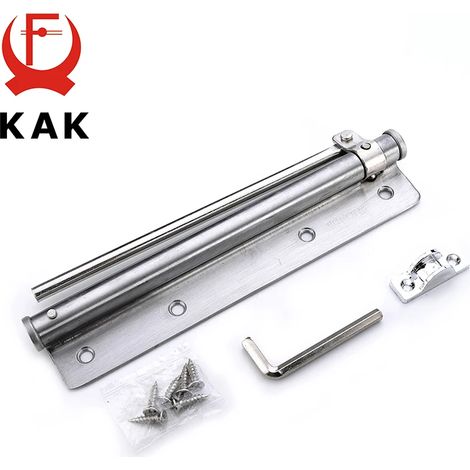 Ferme-porte réglable, ressort de porte automatique en acier inoxydable, capacité de charge de 40 kg (1/5)