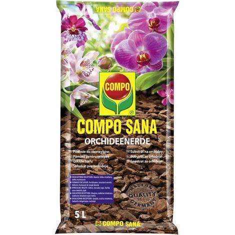 Substrat pour orchidées et terreau pour orchidées 5l