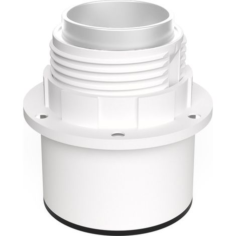 creative cables - Portalampada E27 per Paralume da Parete o soffitto - Waterproof IP44 - Bianco