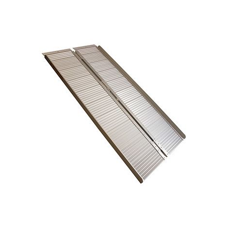 Rampe Alu Pliable Droite, Longueur 153cm, Largeur 78,5cm, Largeur Pliée 40,5cm Capacité Maximum De 4