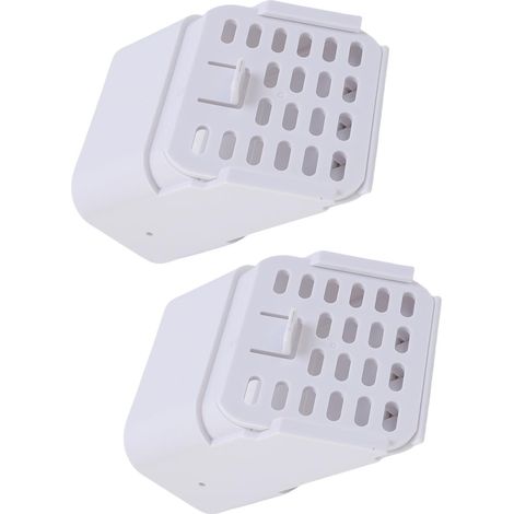 Raccord de descente pluviale avec filtre protecteur de sortie pour gouttière type A 3x4 pouces blanc (1/5)