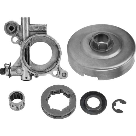 Kupplungstrommel-Ölpumpensatz als Ersatz für Husqvarna 575XP, 576XP und 570 Kettensägen (3/8x7T, Teilenummer 537036205) (1/5)
