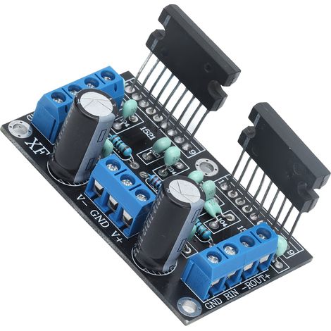 Carte d'amplification double alimentation BTL, module AMP, composant électronique accessoire TDA1521 (1/5)