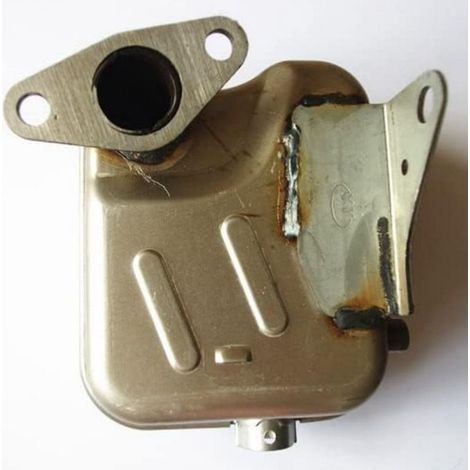 1 silencieux, en métal, réduction du bruit, protection anti-brûlure, compatible moteurs Robin EX13/EX17/EX21 (1/3)
