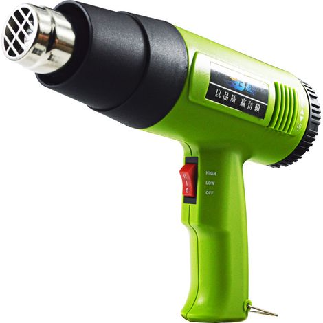 Pistolet thermique pour film thermorétractable industriel (1/3)