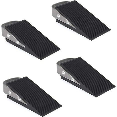 Türkeil, 4er-Pack Gummi-Türkeil Upgrade Türstopper, für Fliesen, Teppiche