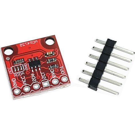 Module MCP4725, interface I2C, module DAC, carte de développement (1/3)