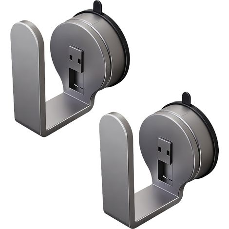 Lot de 2 supports muraux à ventouses, sans perçage, pour une connexion Wi-Fi et une durabilité optimales. (1/5)