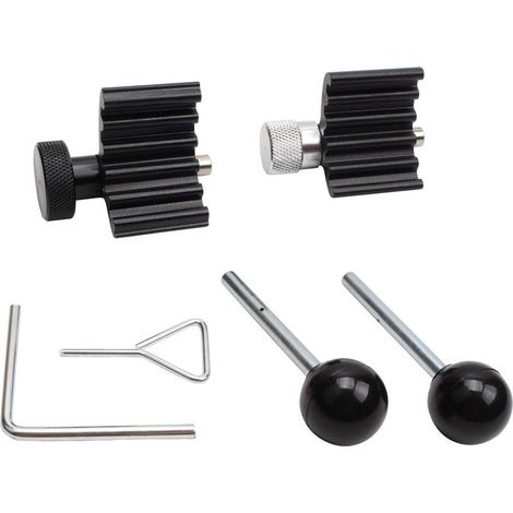 Kit de calage moteur distribution diesel - Compatible avec VAG 1.2 1.4 1.6 1.9 2.0 SDI TDI - Outils soupape blocage du vilebrequin (1/4)