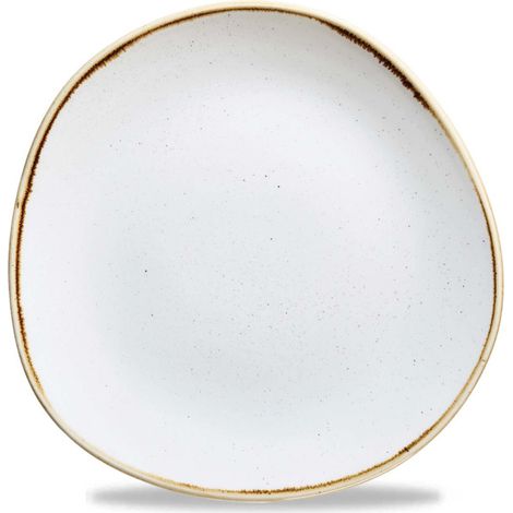 Assiette ronde Stonecast Barley White - 210 mm - Finedine (1/5)